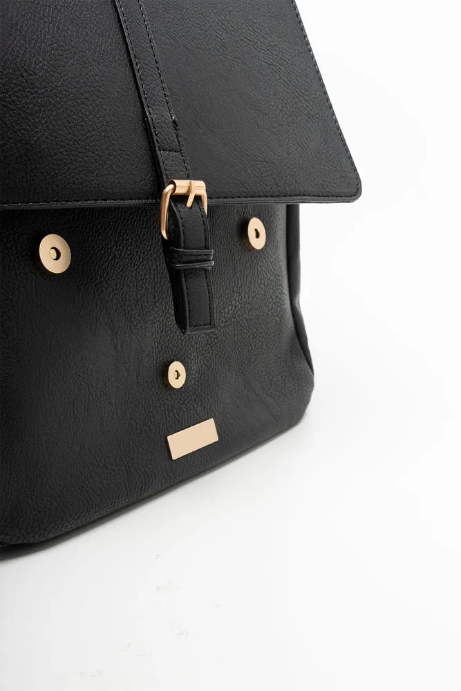 Satchel Backpack Black