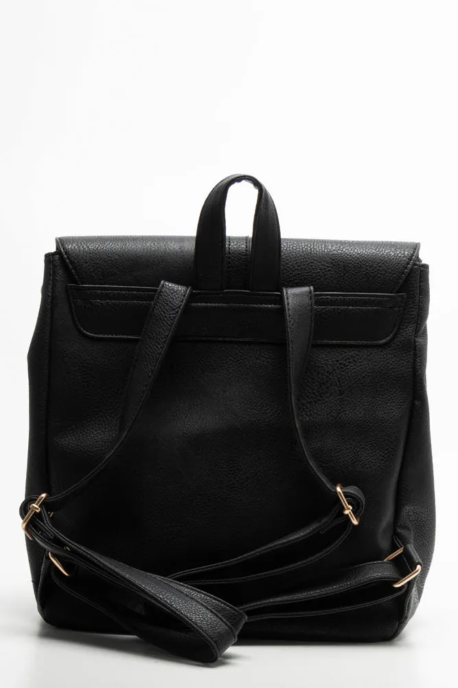 Satchel Backpack Black