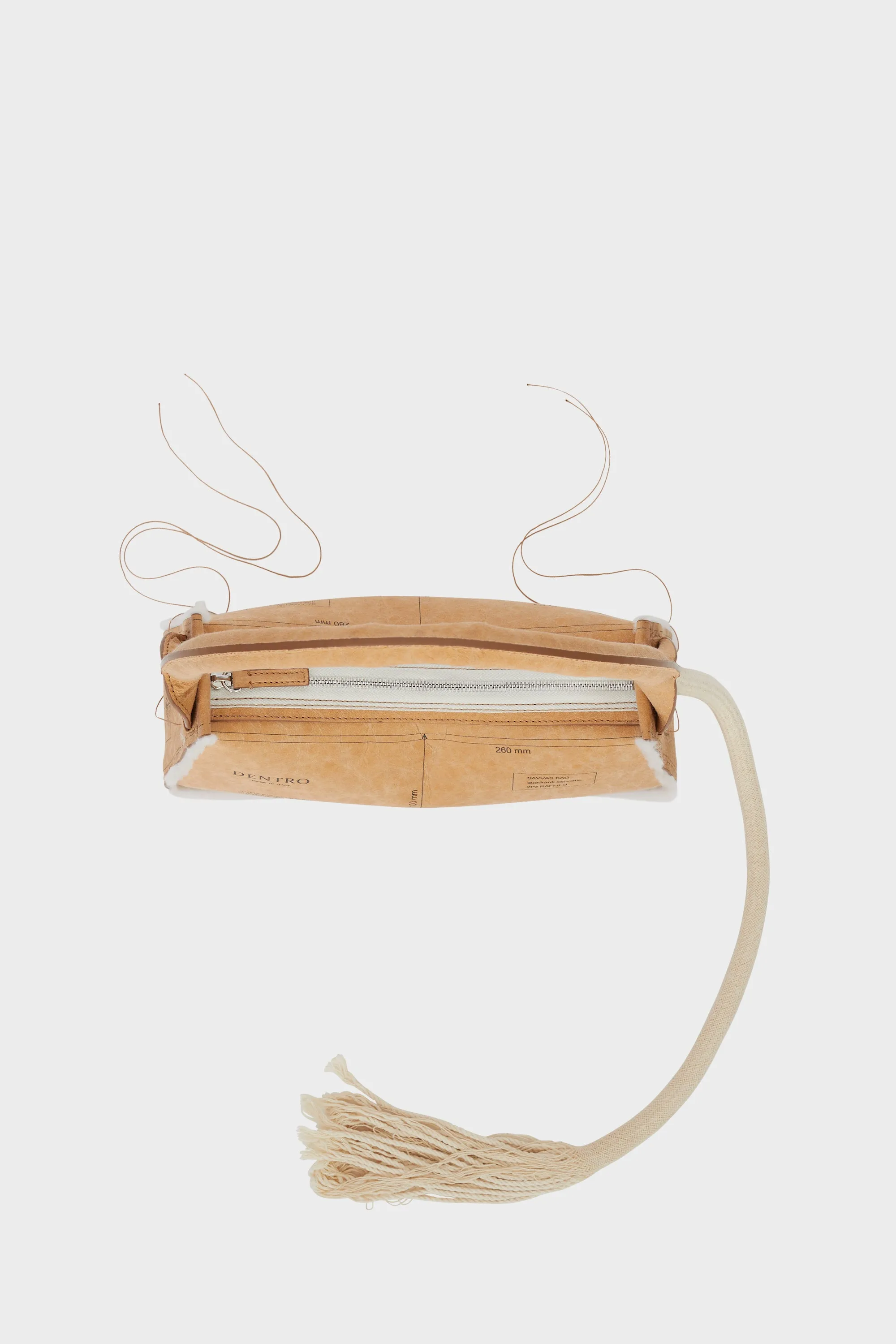 Savvas Natural Paper Shoulder Bag