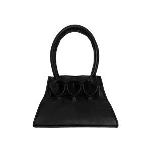 Sharp Structured Bag — Black (Made-To-Order)