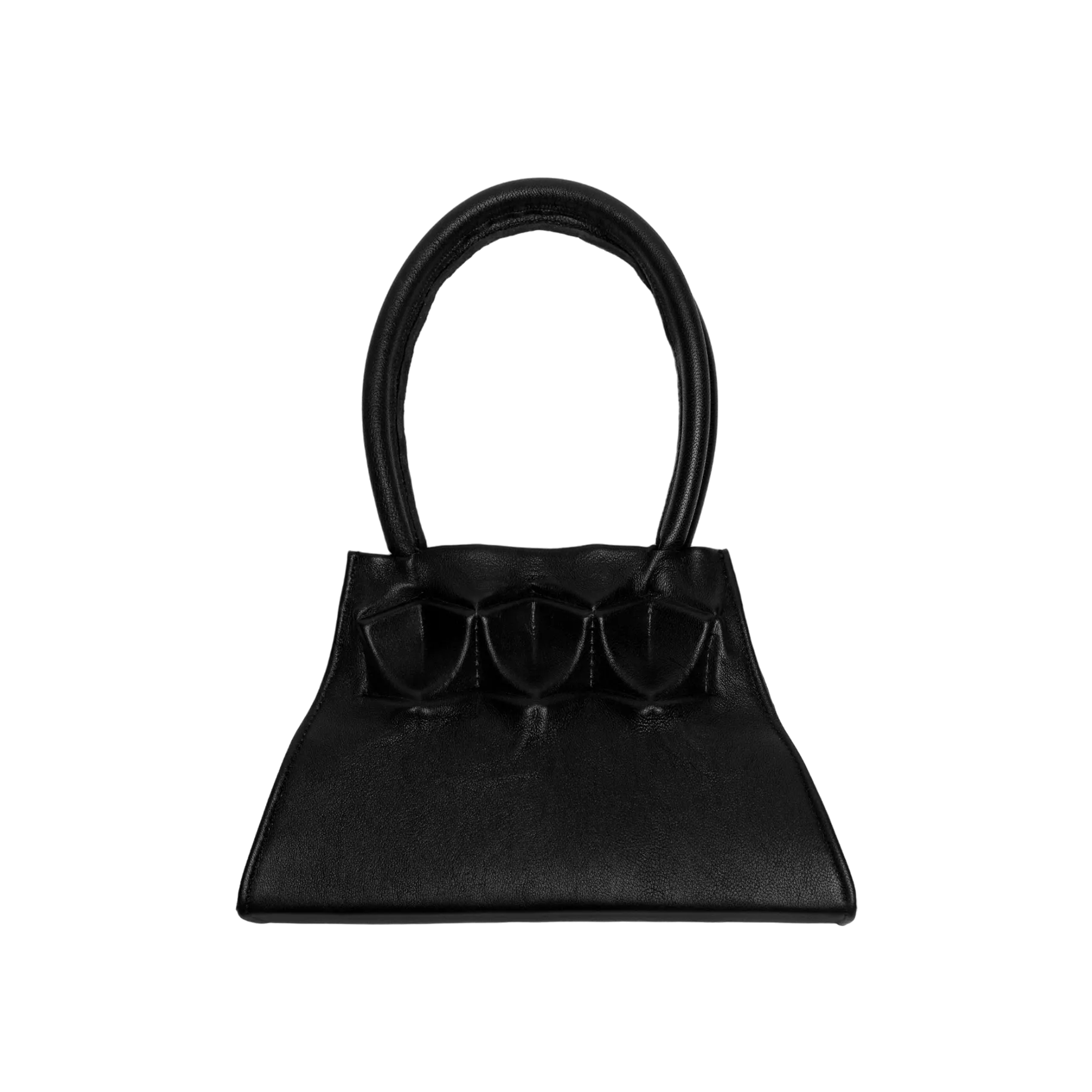 Sharp Structured Bag — Black (Made-To-Order)