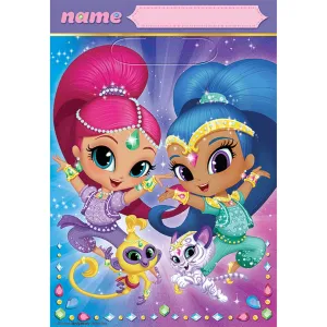 Shimmer and Shine Loot Bags - 8 Pkt