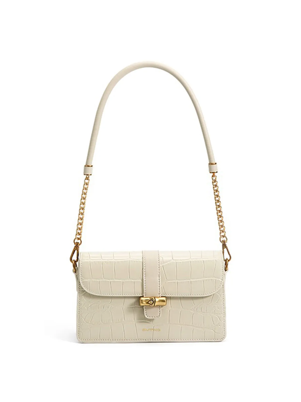 Smting | crocodile flag bag with Bamboo Joint Lock