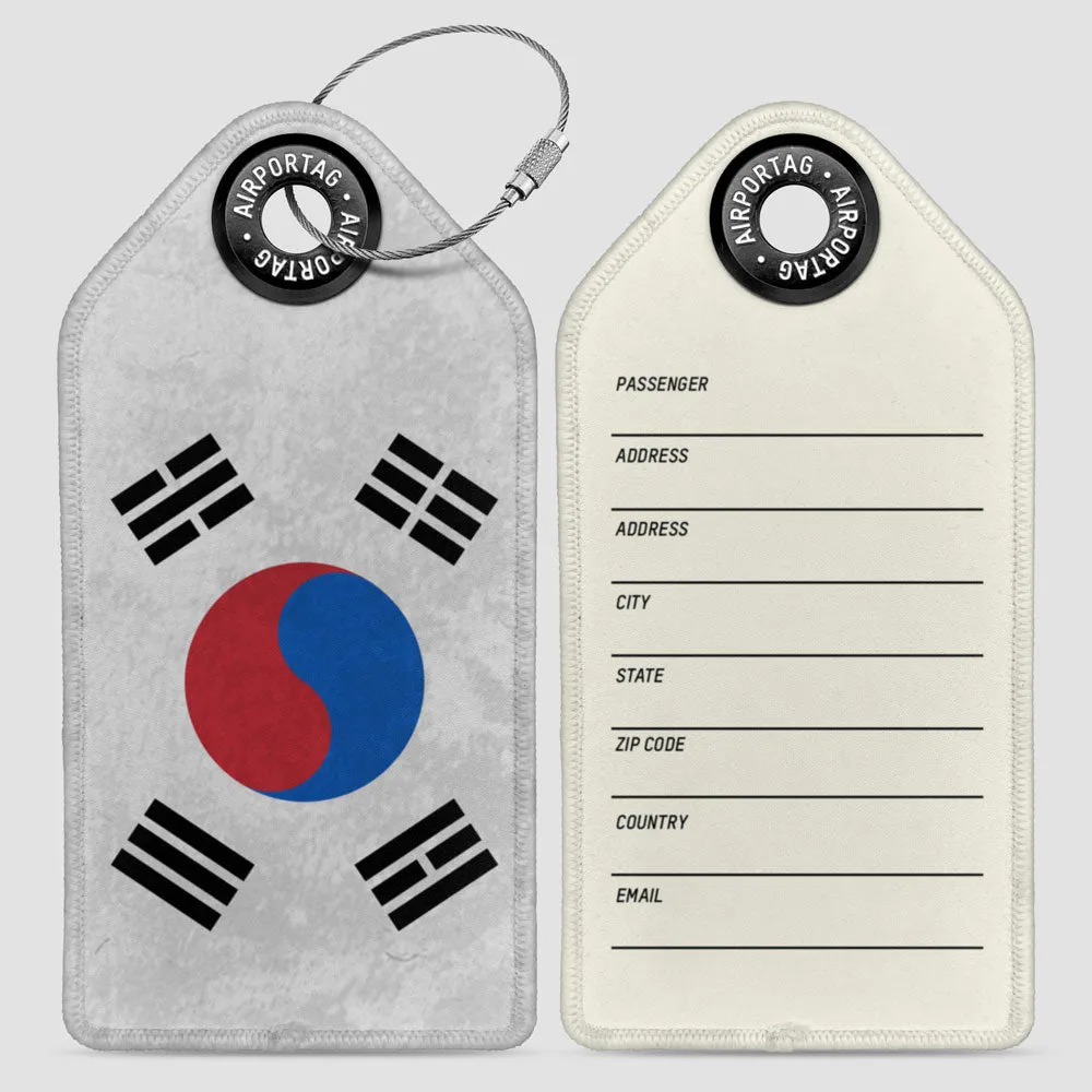 South Korean Flag - Luggage Tag