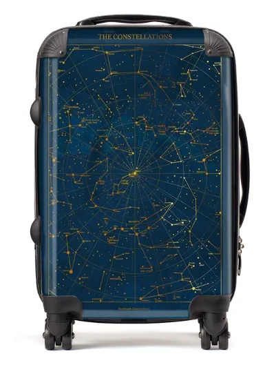 Star Map Suitcase / Luggage