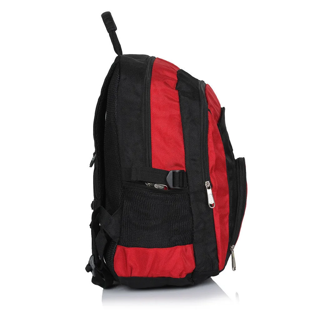 Suntop A63 24 L Backpack(Red and Black)