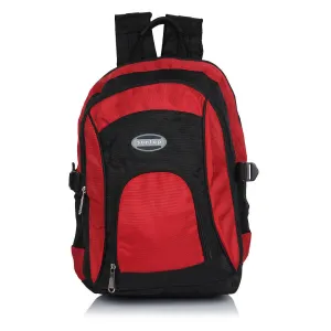 Suntop A63 24 L Backpack(Red and Black)