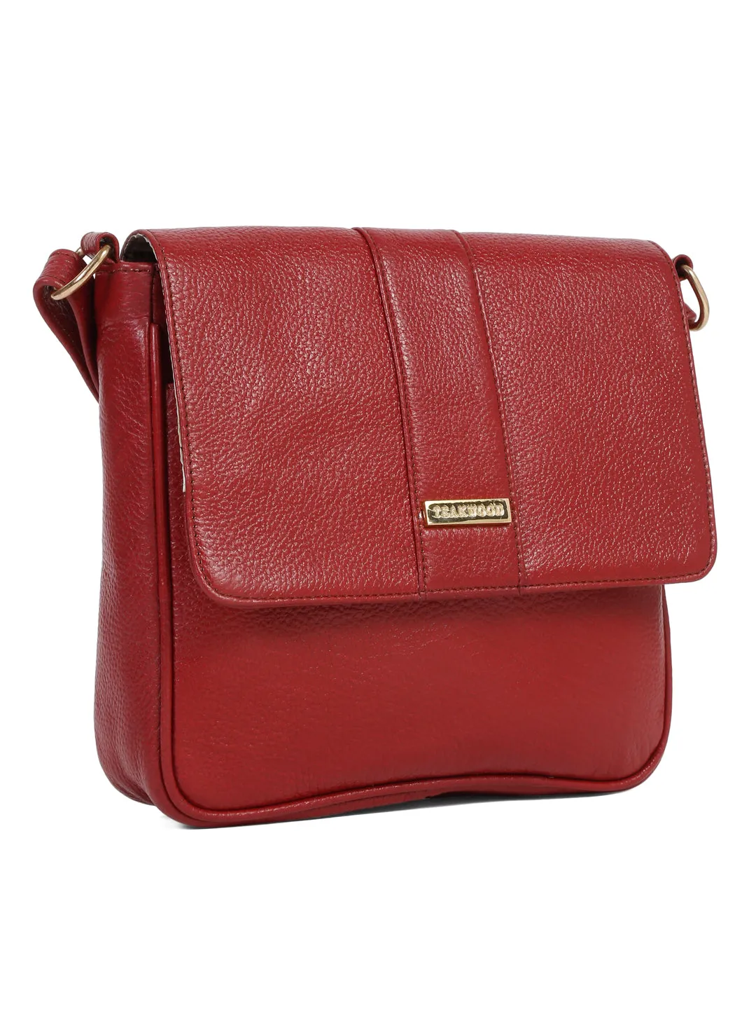 Teakwood Leather Women Structured Handheld Bag