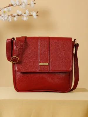 Teakwood Leather Women Structured Handheld Bag