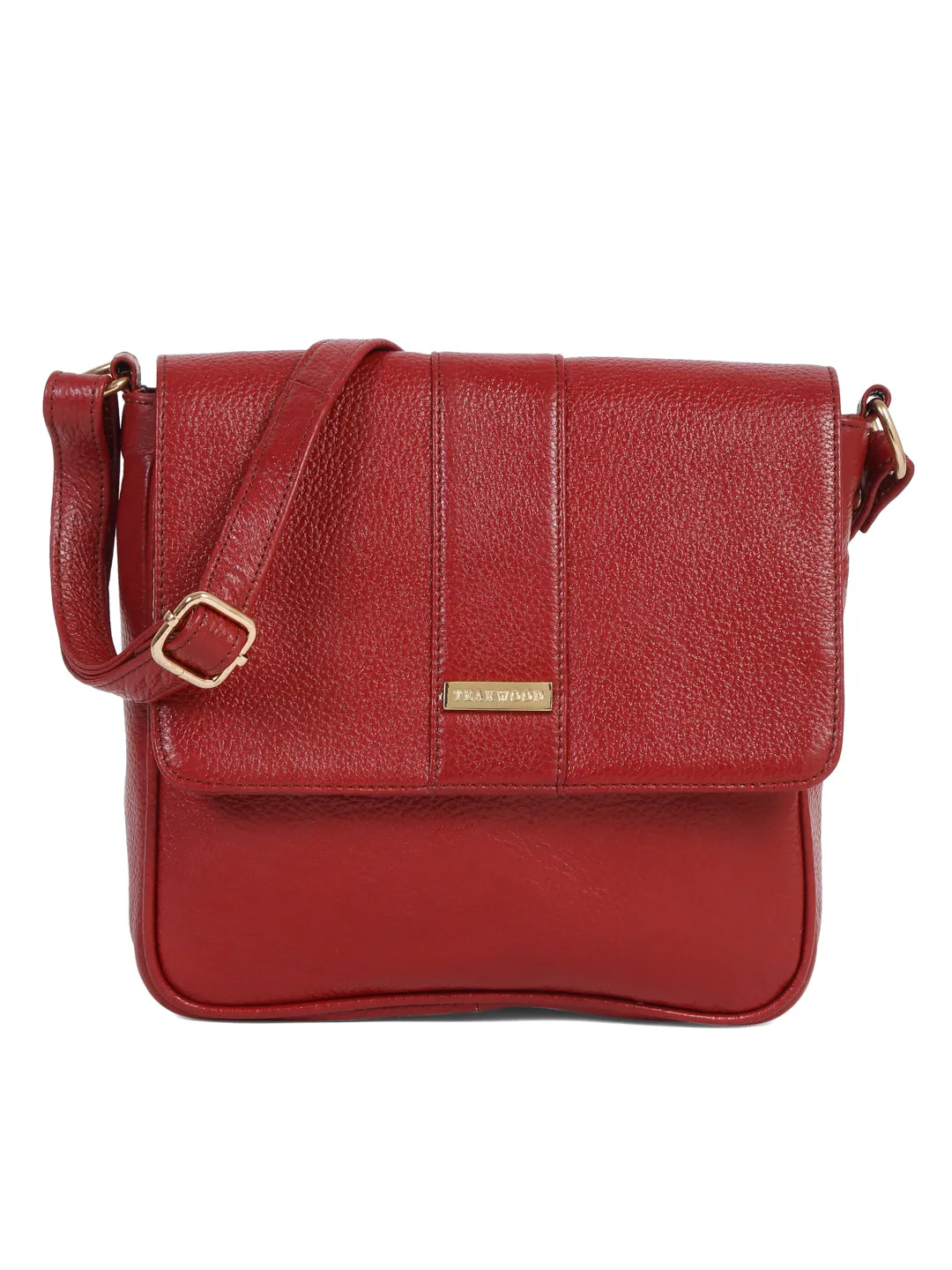 Teakwood Leather Women Structured Handheld Bag