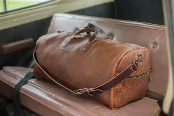 The Jacket Seller Leather Duffle Bag