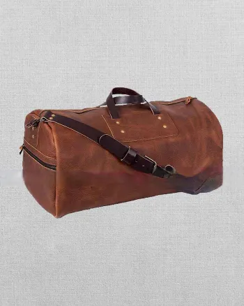 The Jacket Seller Leather Duffle Bag