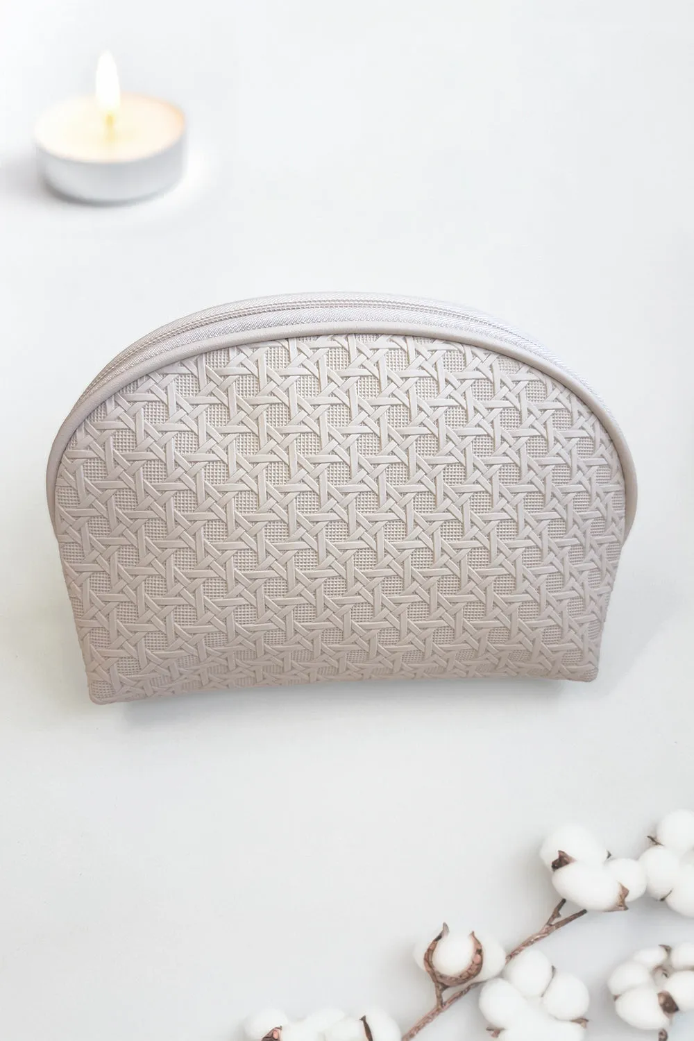 Tranquility Cosmetic Case - Magnolia Weave
