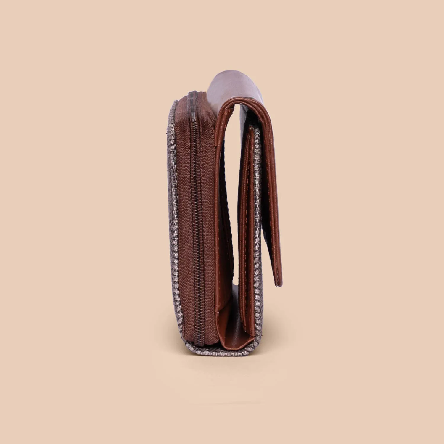 Travancore Texture Wristlet Wallet