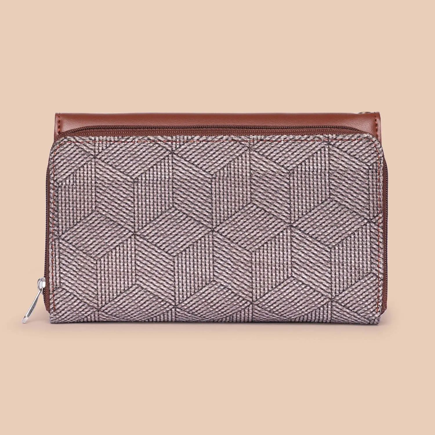 Travancore Texture Wristlet Wallet