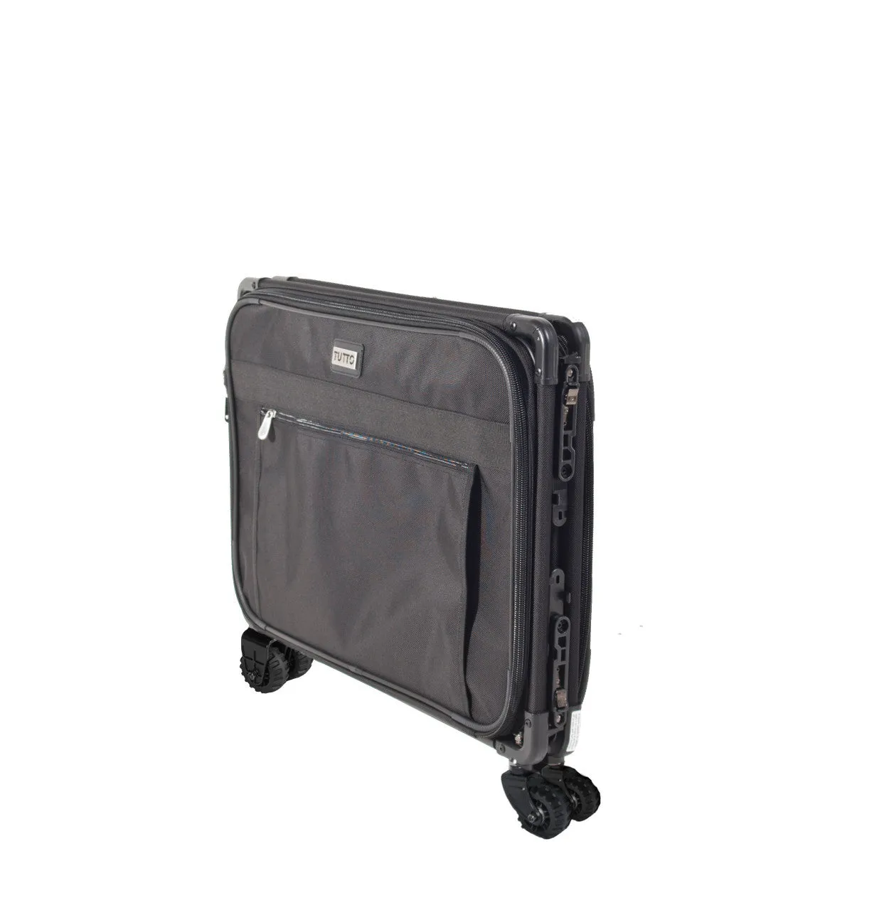 Tutto Medium Pullman 24" Checked Luggage W Garment Bag