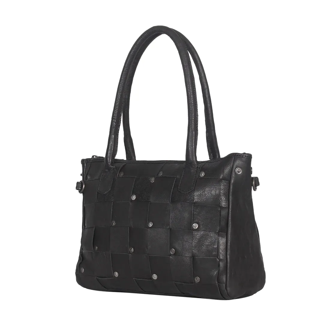 Versailles Woven Bowler Bag