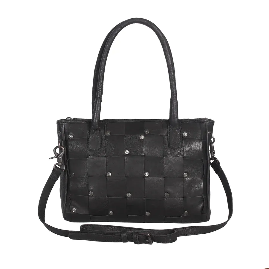 Versailles Woven Bowler Bag