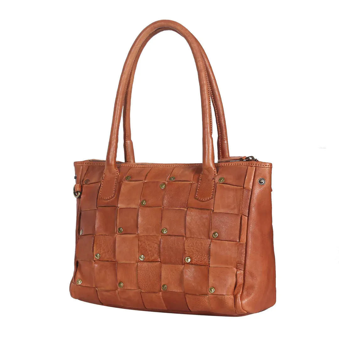 Versailles Woven Bowler Bag
