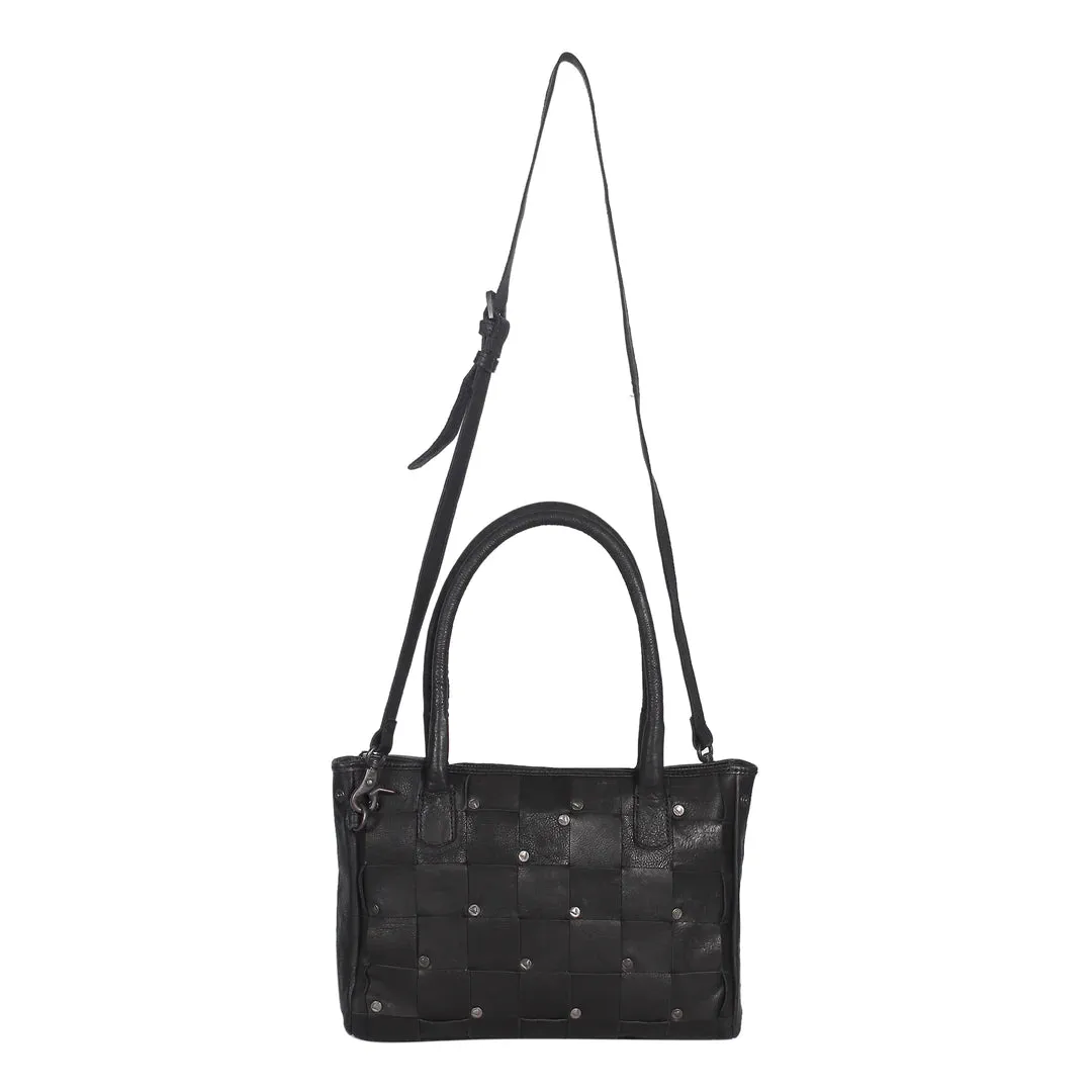 Versailles Woven Bowler Bag