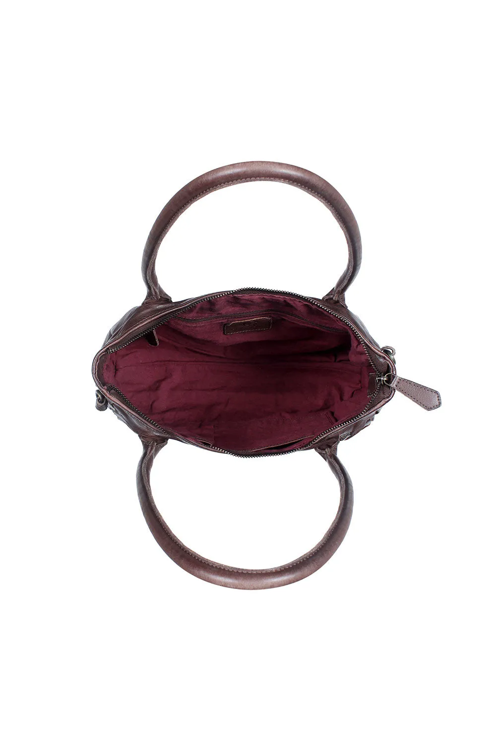 Versailles Woven Bowler Bag