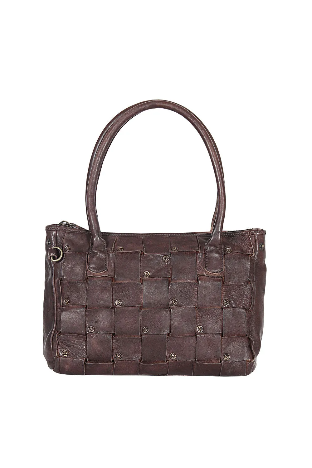 Versailles Woven Bowler Bag