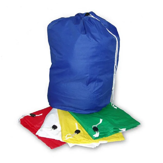 Vinyl Barrier Laundry Bag with Drawstring Closure
