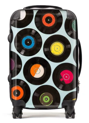 Vinyl Suitcase / Luggage