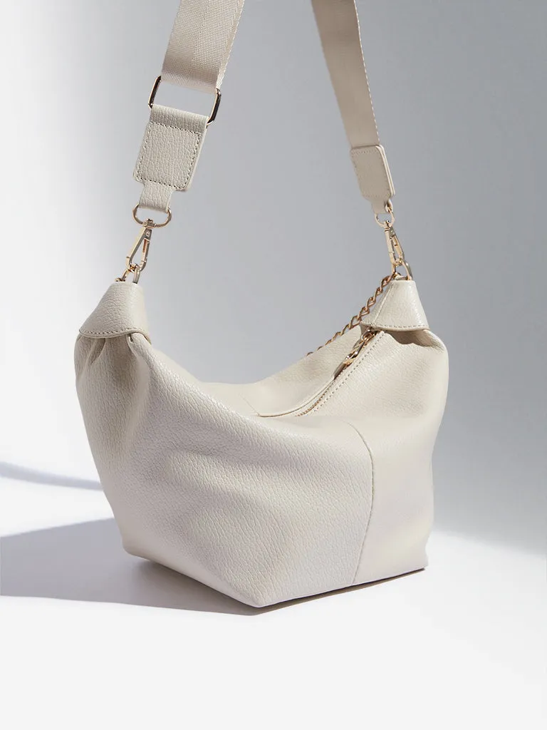 Westside Off-White Hobo Bag
