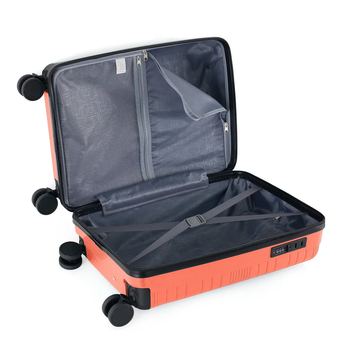 Wheeled Cabin Suitcase 28 Litre - Orange