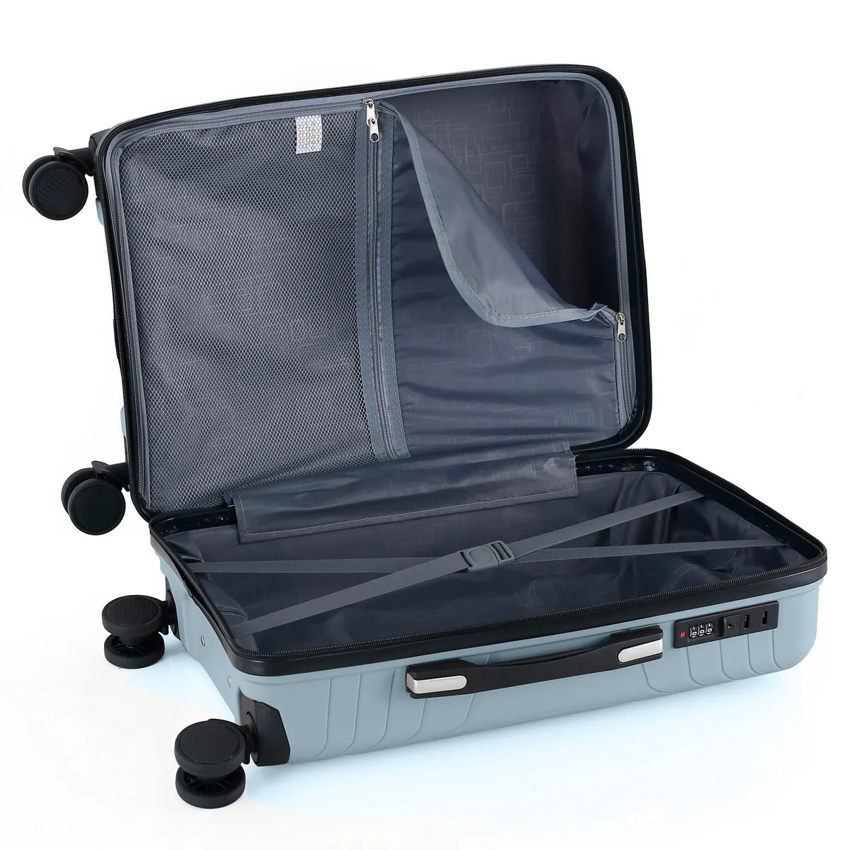 Wheeled Cabin Suitcase 39 Litre - Green Blue