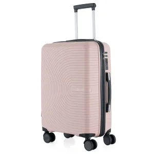 Wheeled Suitcase Medium 60 Litre - Pink Champagne