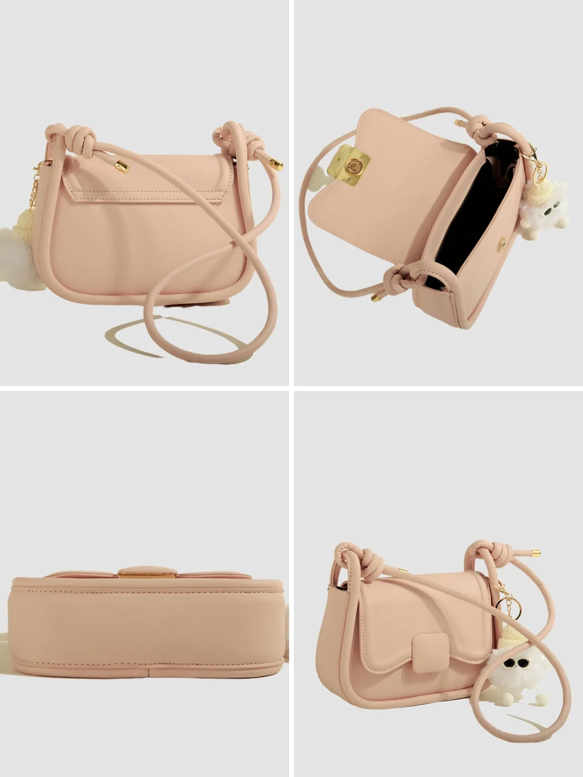 WLS Authentic Niche Texture Crossbody Bag