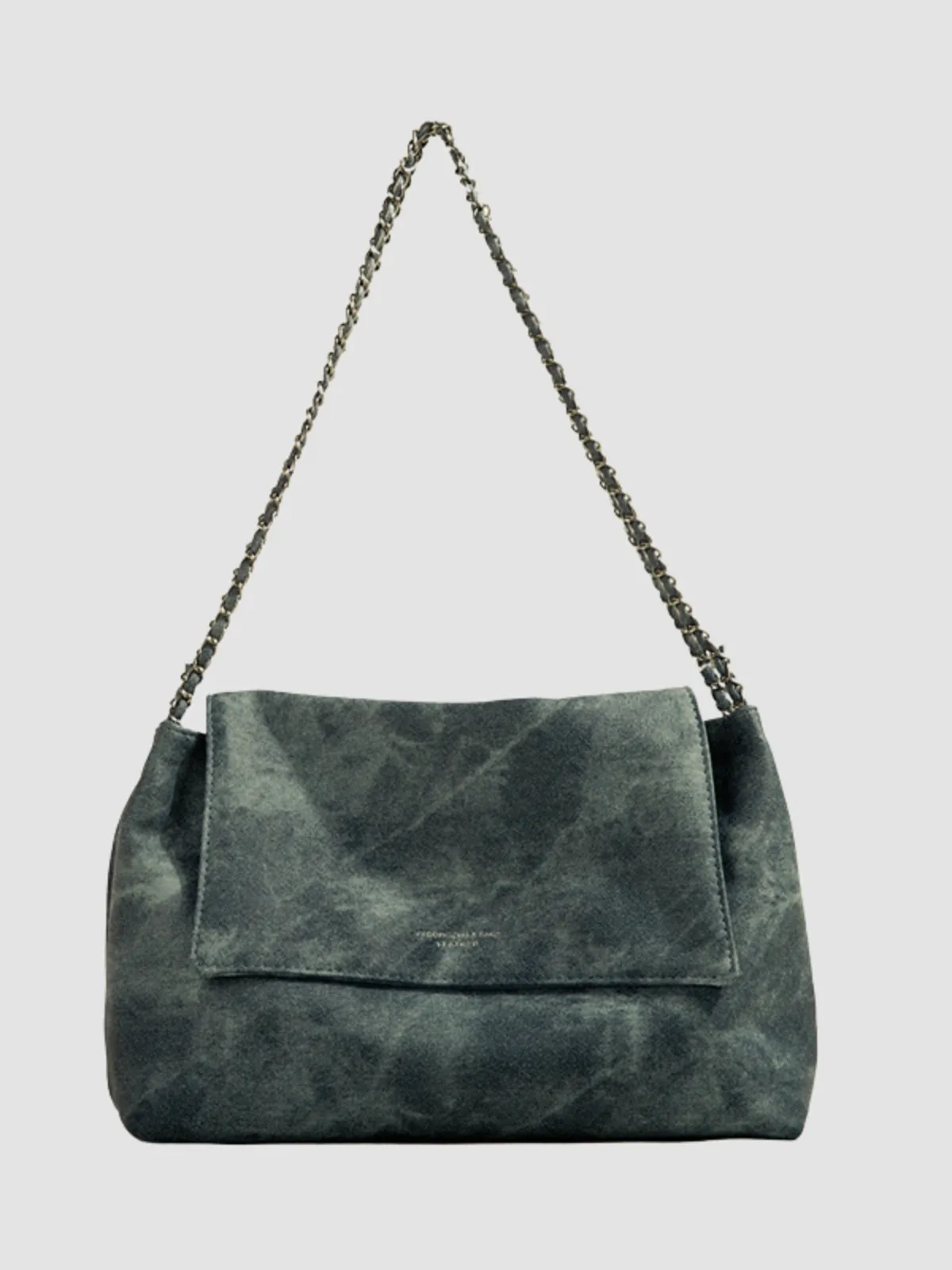 WLS Hobo Trendy Texture Shoulder Tote Bag