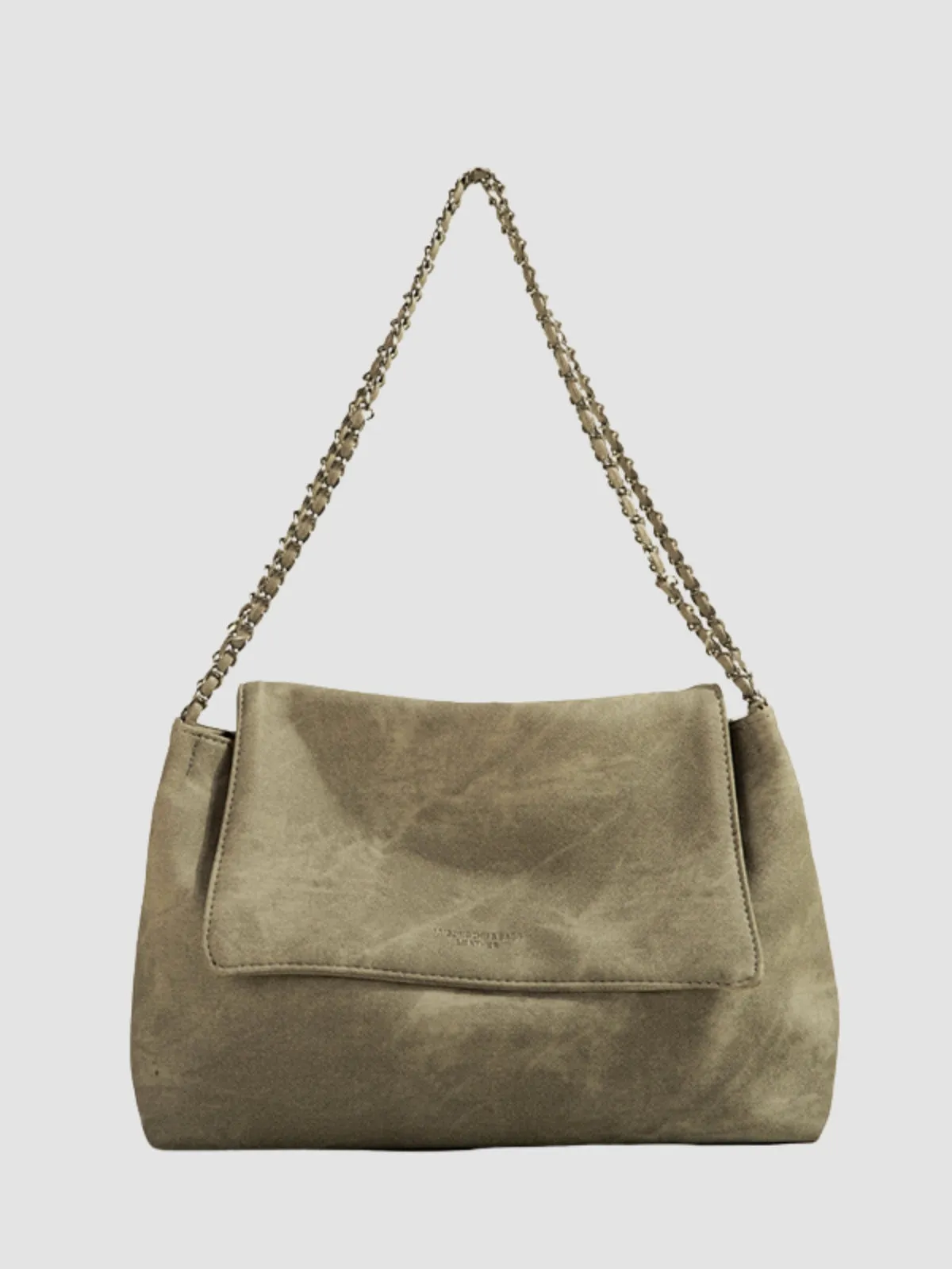 WLS Hobo Trendy Texture Shoulder Tote Bag