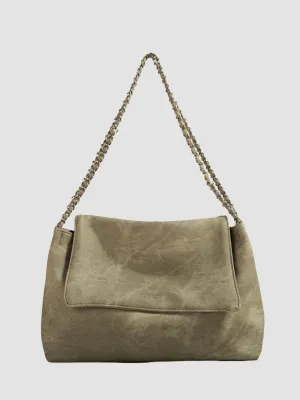 WLS Hobo Trendy Texture Shoulder Tote Bag