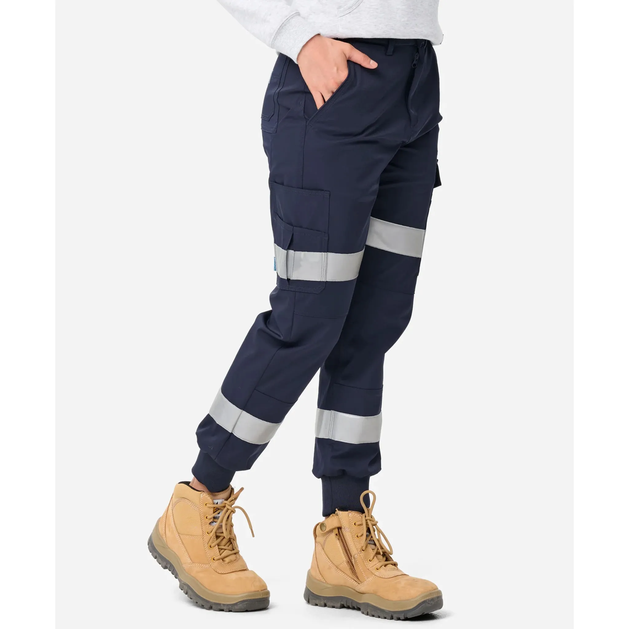 WOMENS CUFFED LIGHT TAPED PANT - EWD512