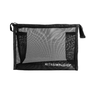 wS Large Mesh Cosmetic Bag